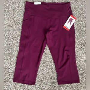 NWT Women’s 32 Degrees Cool Light Plum Pants Medium